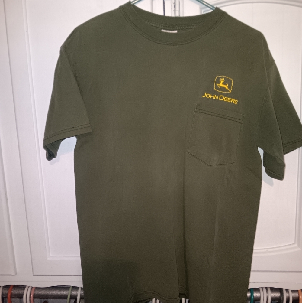 Vintage 00s John Deere Pocket T Shirt (M)
